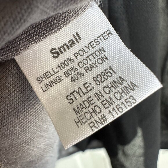 Poof Black‎ Camisole Womens Small New - Picture 8 of 8